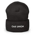 Oak Union Cuffed Beanie | Embroidered Beanie | Bout It Merch