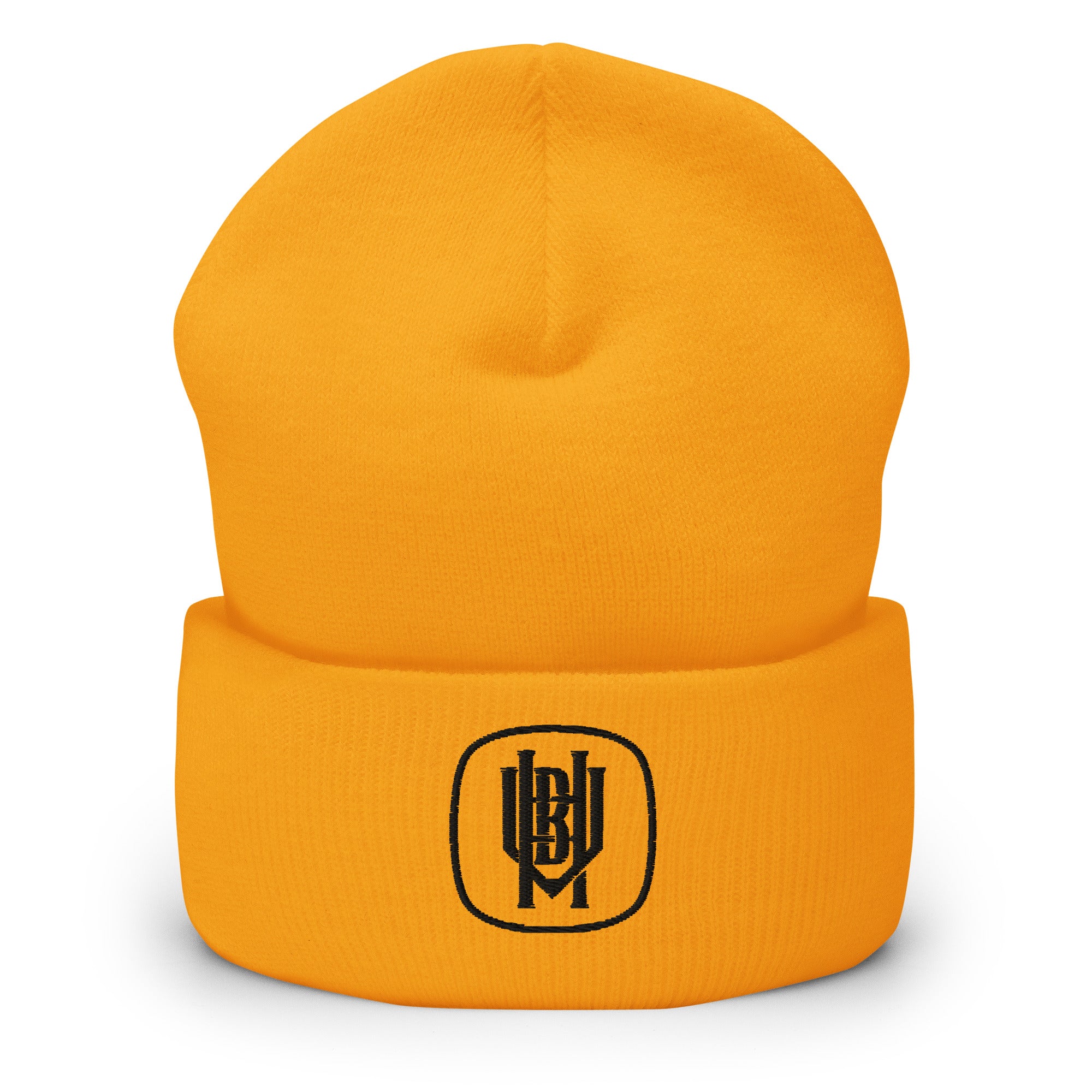 Cuffed Beanie Hat | Black Badge Beanie | Bout It Merch