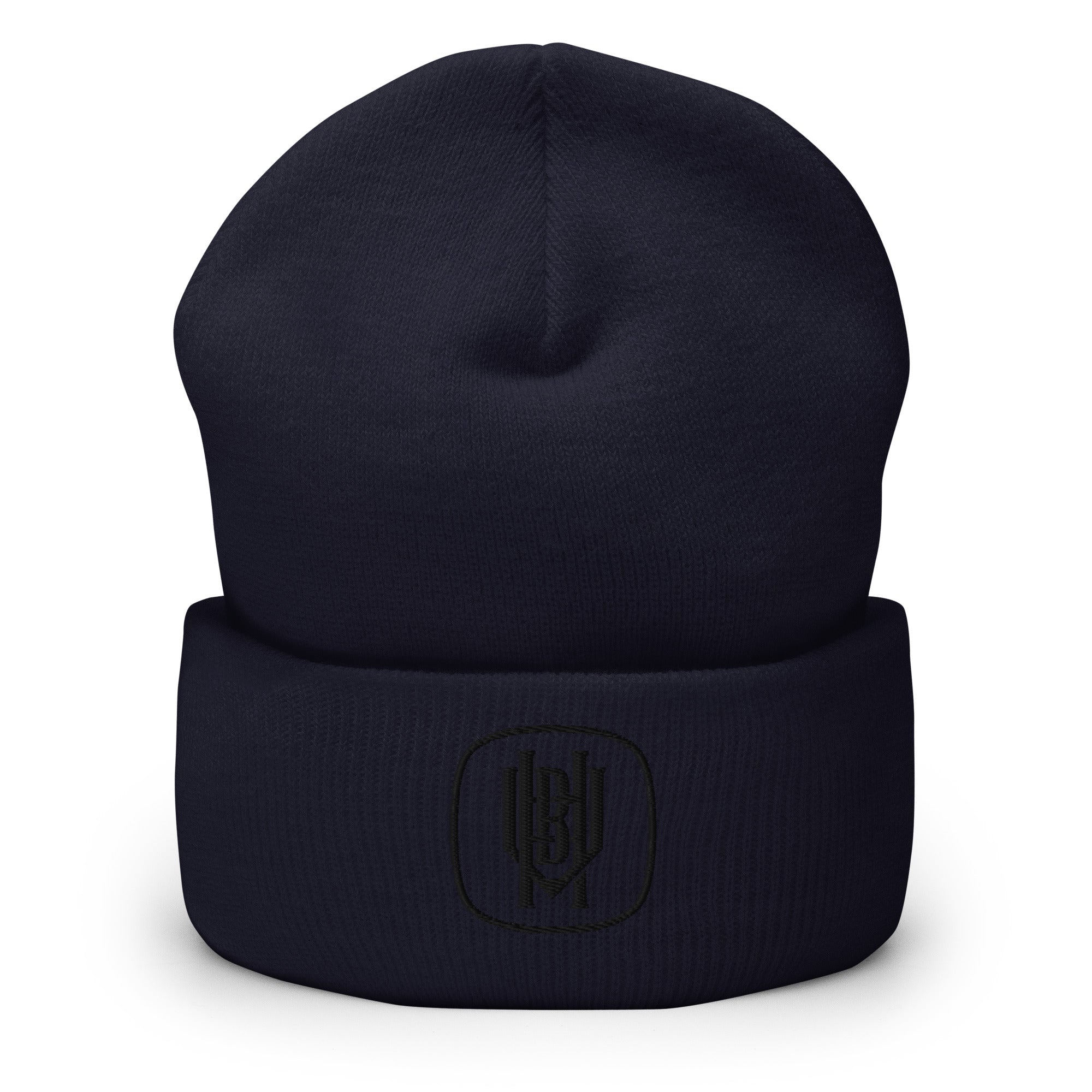 Cuffed Beanie Hat | Black Badge Beanie | Bout It Merch