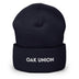 Oak Union Cuffed Beanie | Embroidered Beanie | Bout It Merch