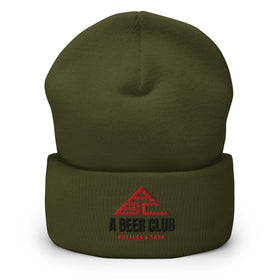 Custom Embroidery Beanie | A Beer Club Beanie | Bout It Merch