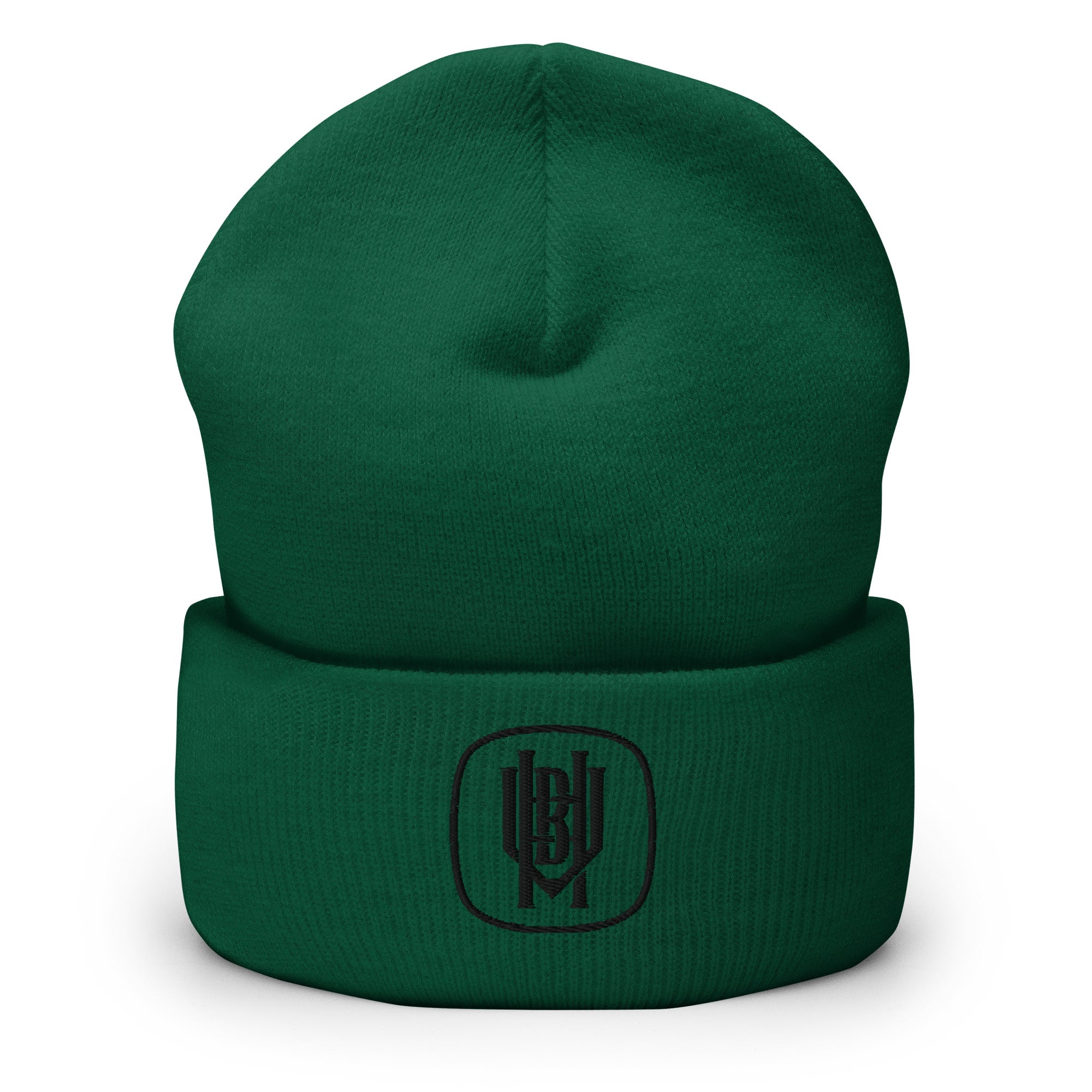 Cuffed Beanie Hat | Black Badge Beanie | Bout It Merch