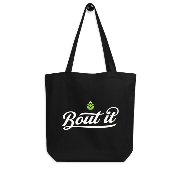 Black Tote Bags | Eco-Friendly Tote | Bout It Merch