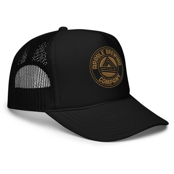 5 Panel Trucker Hat | Black Trucker Hat | Bout It Merch