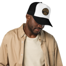 Foam Trucker Hat | Embroidered | Round Gold logo-12