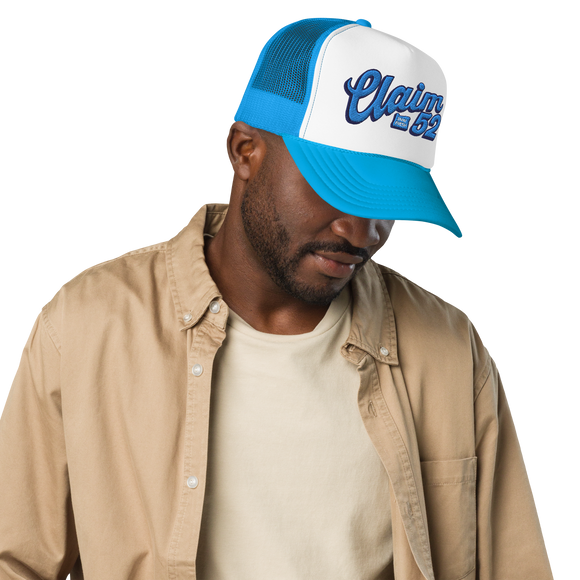 Foam Trucker Hat | Embroidered | OG Blue