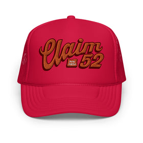 Red Foam Trucker Hat | Classic Trucker Hat | Bout It Merch