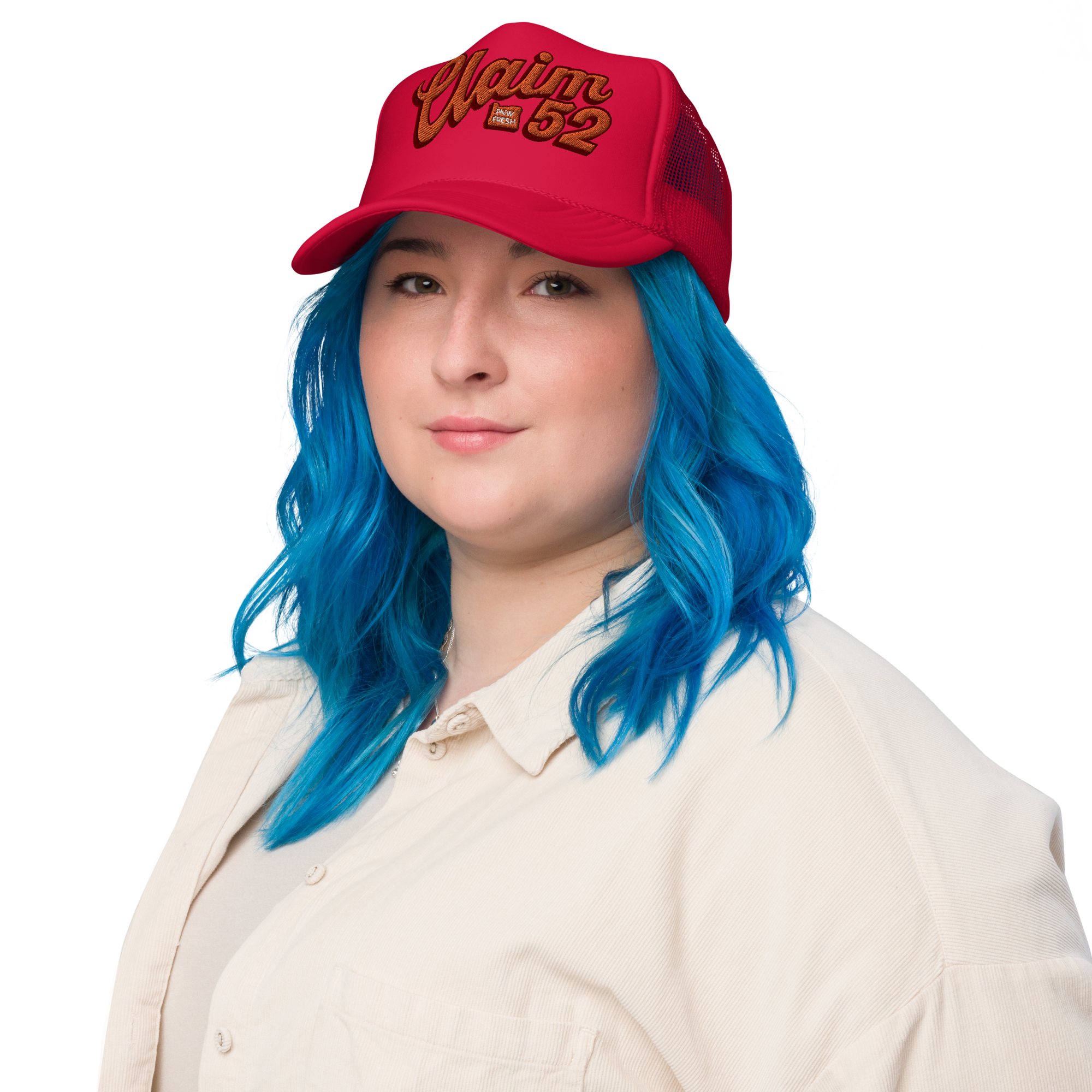 Red Foam Trucker Hat | Classic Trucker Hat | Bout It Merch