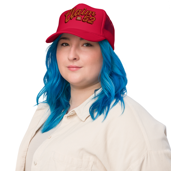 Red Foam Trucker Hat | Classic Trucker Hat | Bout It Merch