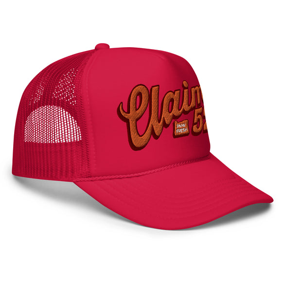 Red Foam Trucker Hat | Classic Trucker Hat | Bout It Merch