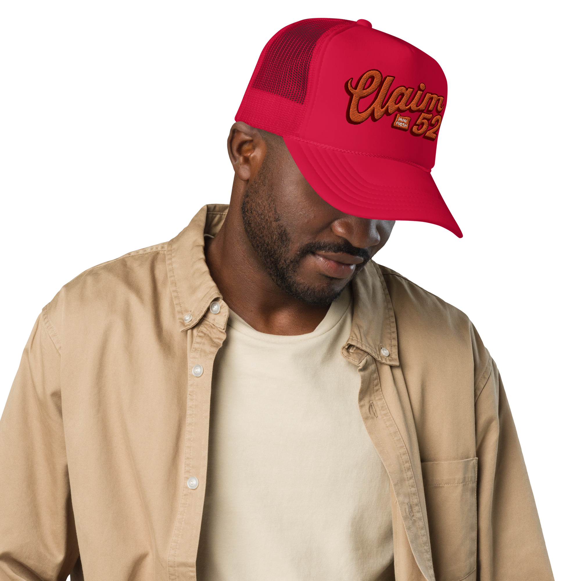 Foam Trucker Hat | Embroidered | OG Yellow