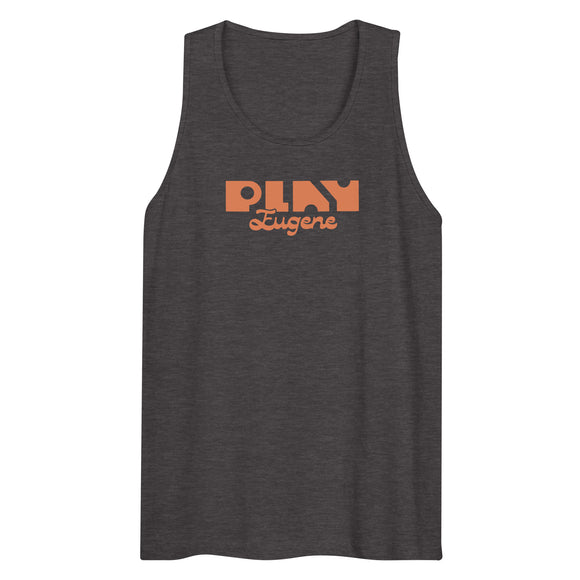 Play Men’s Premium Tank Top | Charcoal Tank Tops | Bout It Merch
