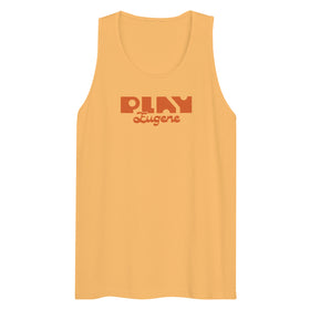 Play Men’s Premium Tank Top | Charcoal Tank Tops | Bout It Merch