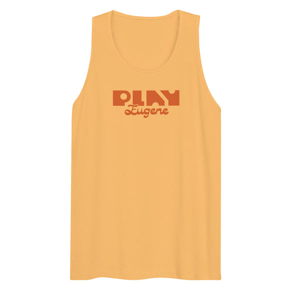 Play Men’s Premium Tank Top | Charcoal Tank Tops | Bout It Merch