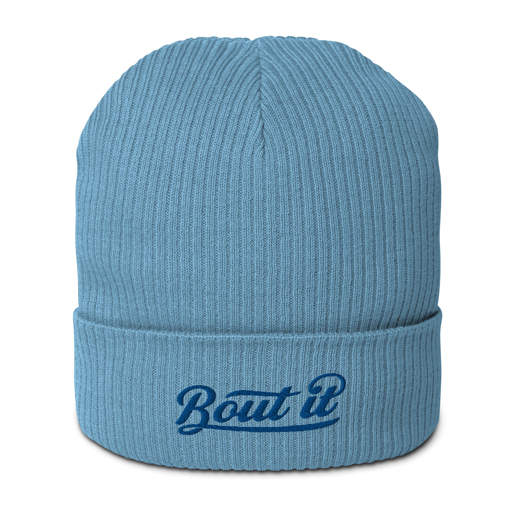 Organic Cotton Ribbed Beanie | Cuffed Beanie Hat | Bout It Merch
