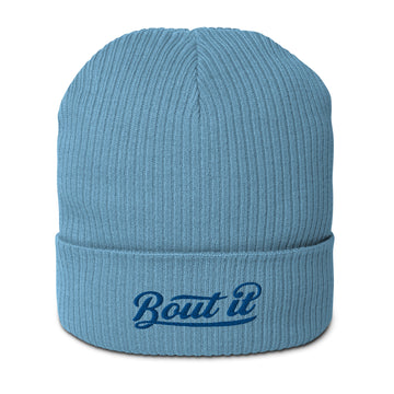 Organic Cotton Ribbed Beanie | Cuffed Beanie Hat | Bout It Merch