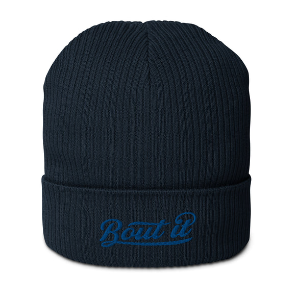 Organic Cotton Ribbed Beanie | Cuffed Beanie Hat | Bout It Merch