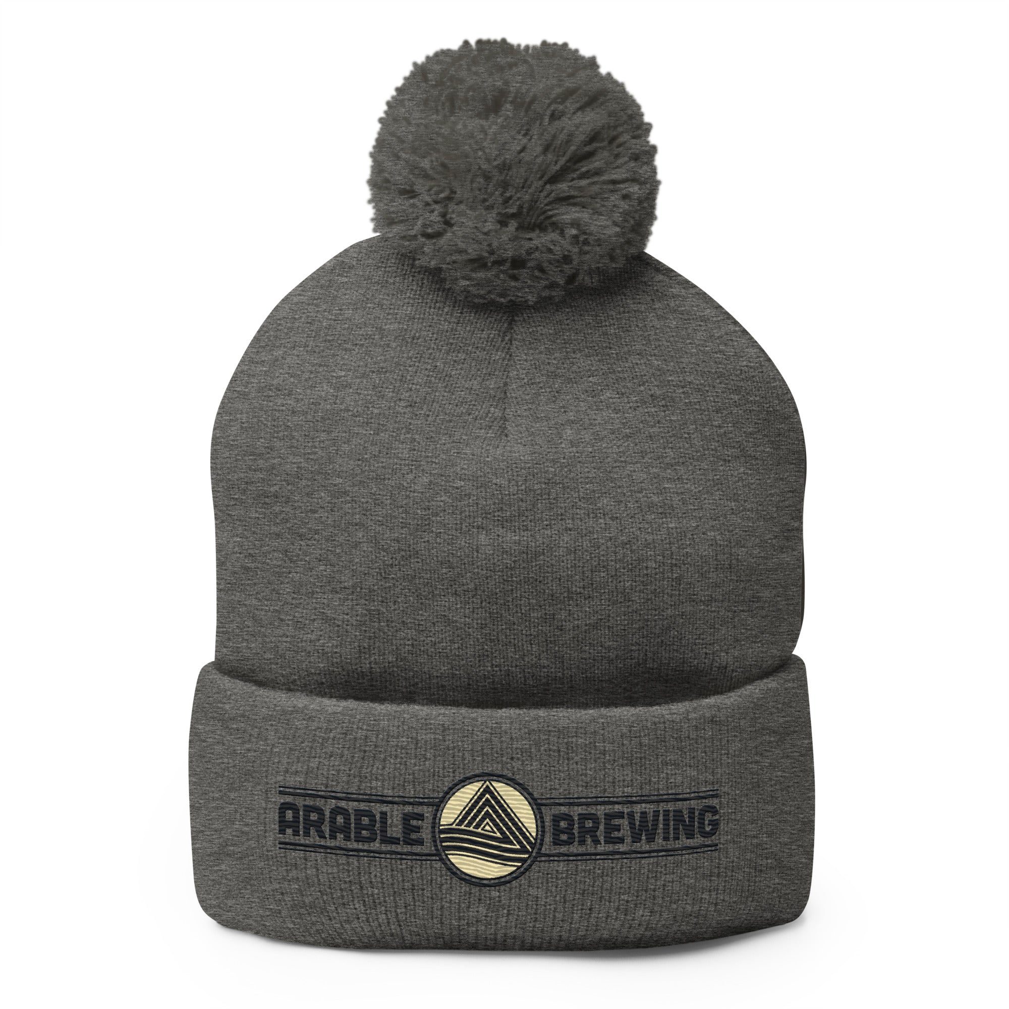 Pom Pom Beanie | Horizontal Logo Beanie | Bout It Merch