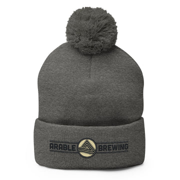 Pom Pom Beanie | Horizontal Logo Beanie | Bout It Merch
