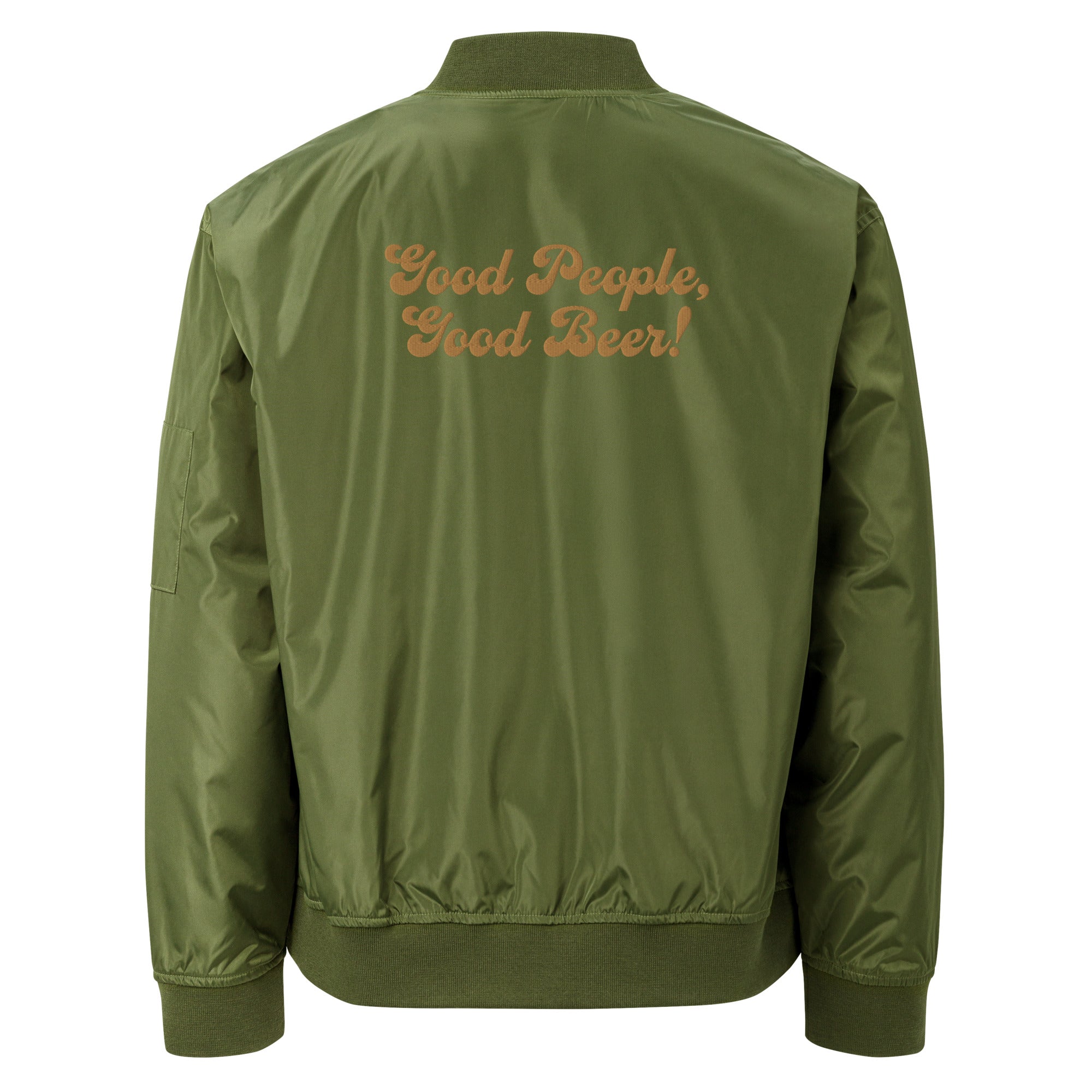 Recycled Bomber Jackets | Graphic Bomber Jacket | Bout It Merch
