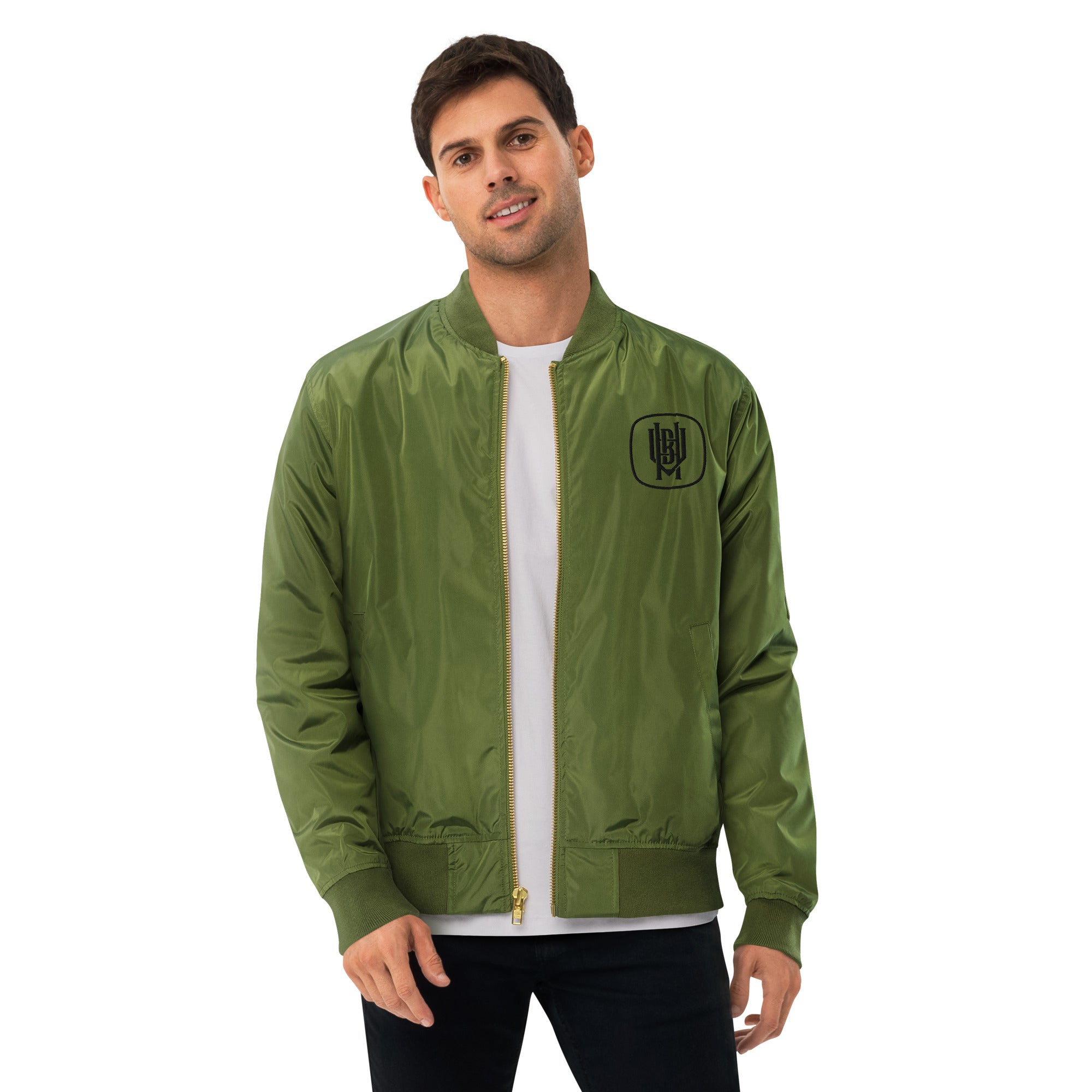 Embroidered Bomber Jacket | Unisex Bomber Jacket | Bout It Merch