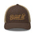 Brown Trucker Hats | Embroidered Logo Hat | Bout It Merch