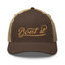 Brown Trucker Hats | Embroidered Logo Hat | Bout It Merch
