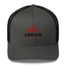 Trucker Hat | OG Black & Red-17