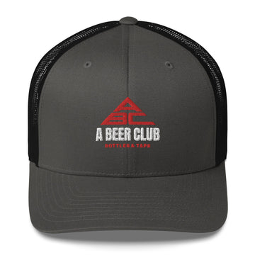 Buy charcoal-black Classic Trucker Hat | OG White &amp; Red