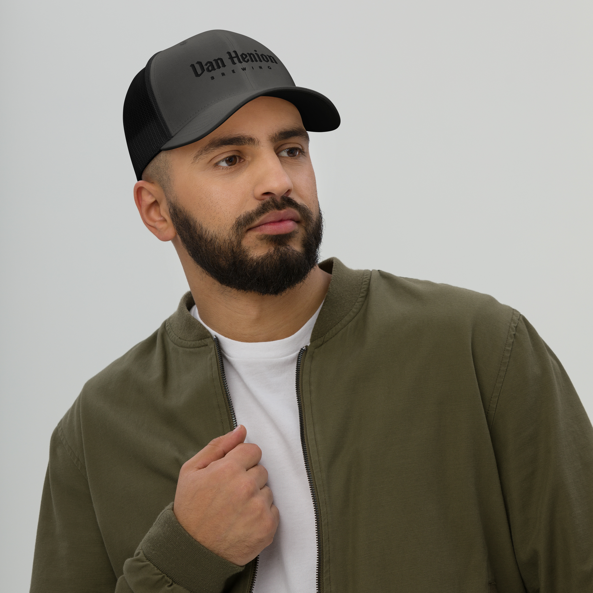 Trucker Hat | Black Lettering