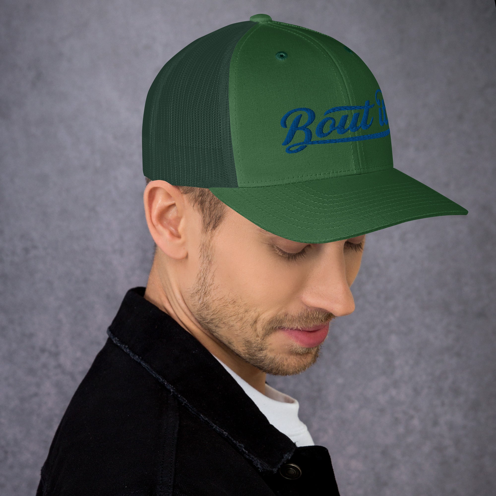 Mid Profile Trucker Hats | 6 Panel Hat | Bout It Merch