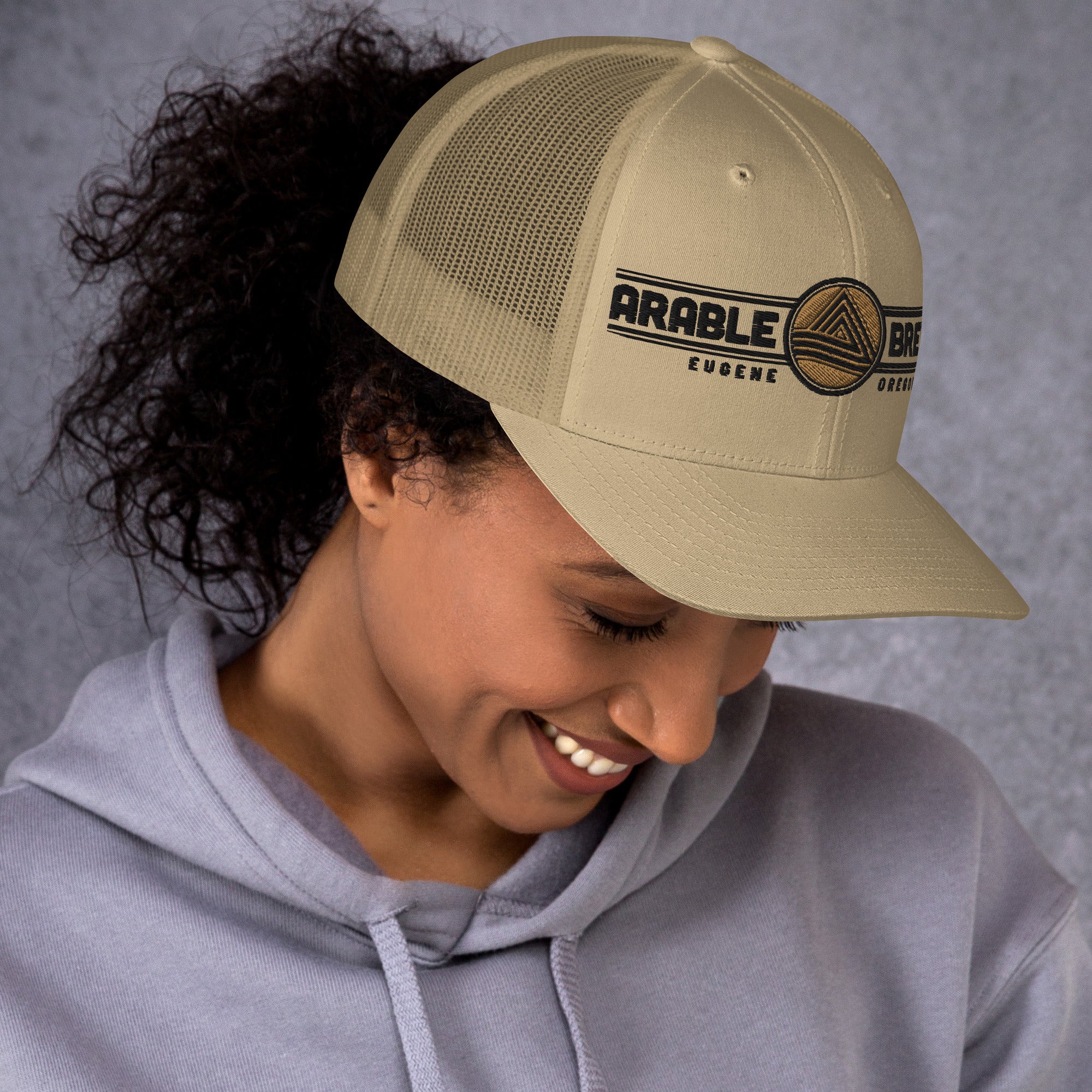 Caramel Trucker Hats | Caramel Trucker Cap | Bout It Merch