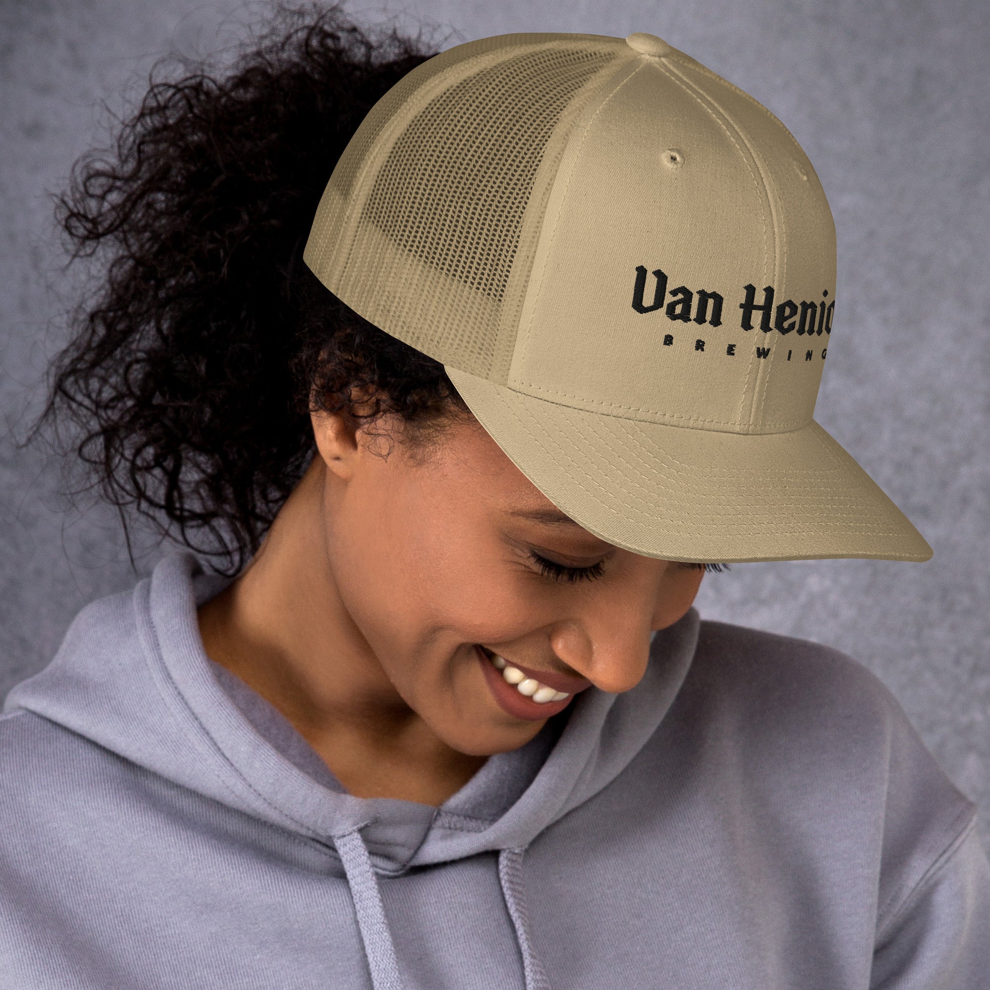Trucker Hat | Black Lettering