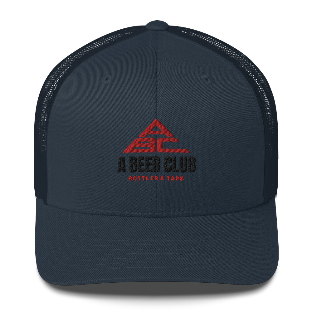 Buy navy Trucker Hat | OG Black &amp; Red