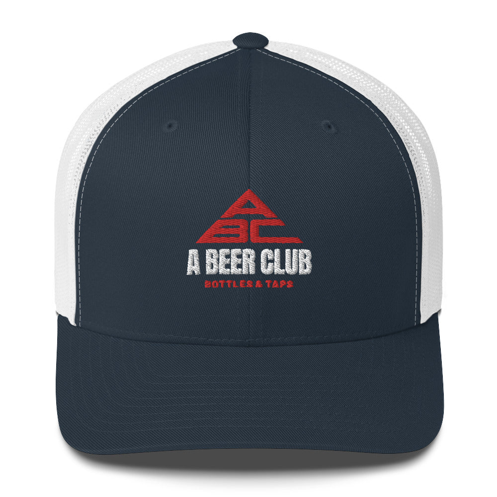 Buy navy-white Trucker Hat | OG White &amp; Red