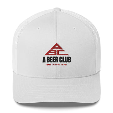 Buy white Classic Trucker Hat | OG Black &amp; Red