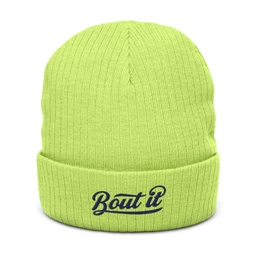 Warm Knit Beanie | Ribbed Knit Beanie | Bout It Merch