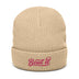 Ribbed Knit Beanie | Bout It | Flamingo | Bout It Merch