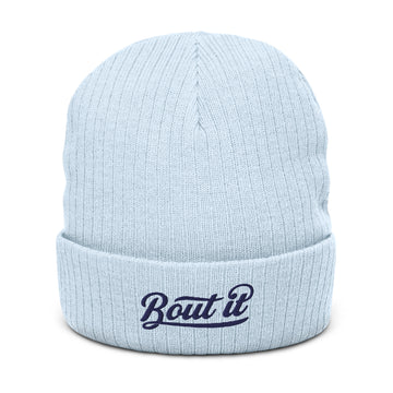 Warm Knit Beanie | Ribbed Knit Beanie | Bout It Merch