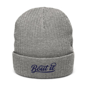 Warm Knit Beanie | Ribbed Knit Beanie | Bout It Merch