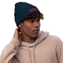 Ribbed Knit Beanie | Bout It | Flamingo | Bout It Merch
