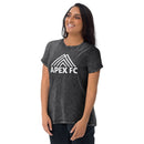 Unisex Stone-Washed Tee | White Apex Peaks-3