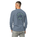 Comfort Colors Long Sleeve | Navy & Green Sunburst-10