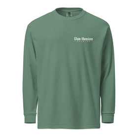 Buy light-green Comfort Colors Long Sleeve | Initial Back