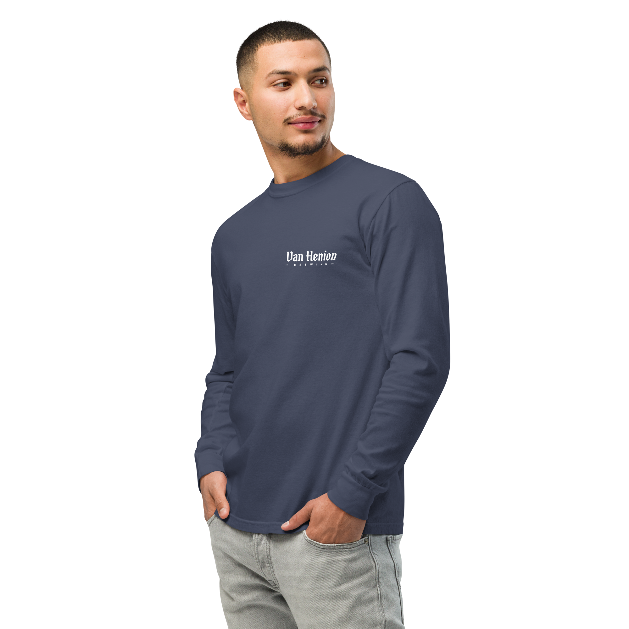Comfort Colors Long Sleeve | Initial Back