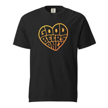 Buy black Comfort Colors T-shirt | Good Beers Only