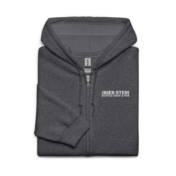 Zip Hoodie | Embroidered Front | High Five