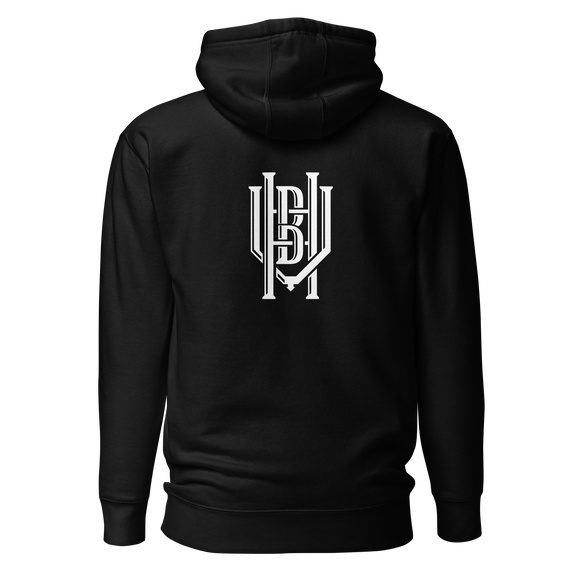 3 Panel Hoodie | Initial Graphic Hoodie | Bout It Merch