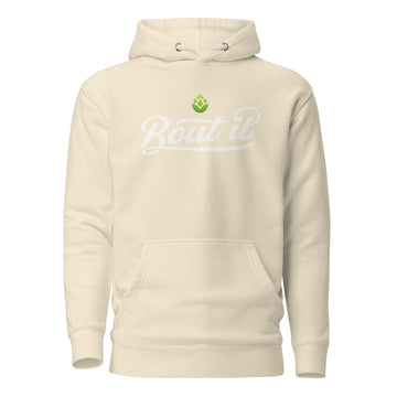 Buy bone Premium Cotton Hoodie | Light logo