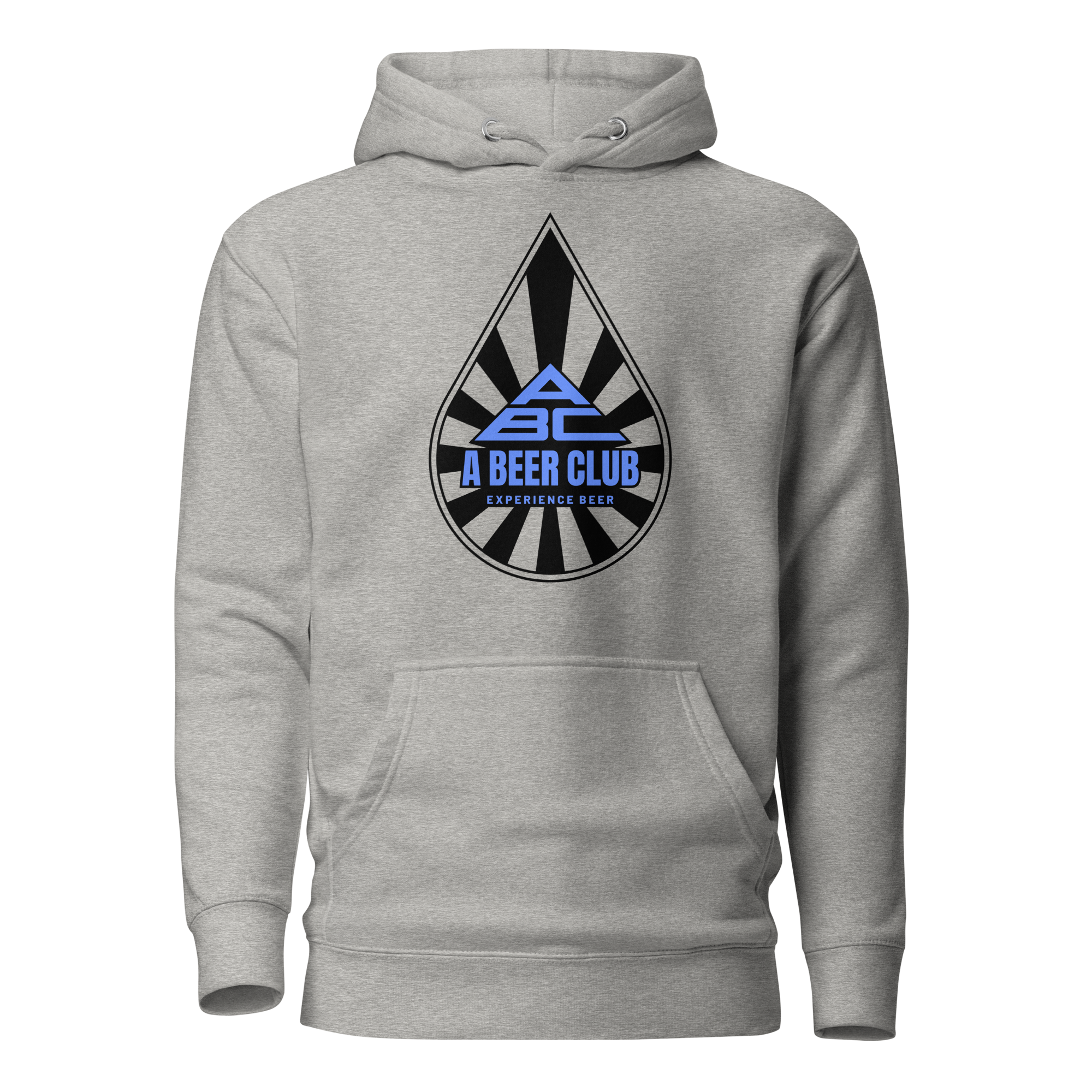 Premium Cotton Hoodie | Drop Blue Front